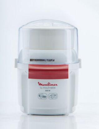 Hachoir électrique Moulinex Moulinette AD560 – 800 W, bol 250 ml, blanc
