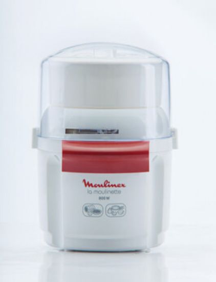 Hachoir électrique Moulinex Moulinette AD560 – 800 W, bol 250 ml, blanc