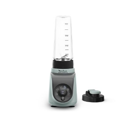 Mini blender 800 W 6 programmes avec gourde – Moulinex Blend Up Essential – vert eucalyptus