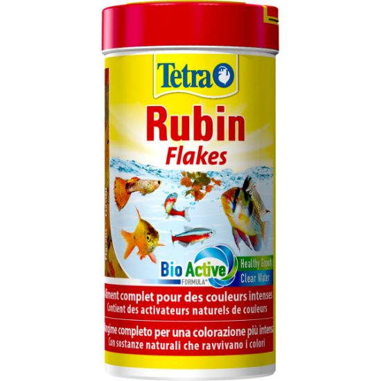 Flocons couleur poissons tropicaux TetraRubin – 100 ml