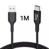 Câble USB-A vers USB-C 1 m Jaym, noir