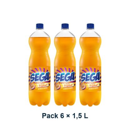 Sega Tropik – pack de 6 bouteilles de 1,5 L