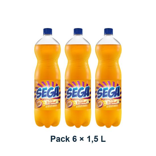 Sega Tropik – pack de 6 bouteilles de 1,5 L