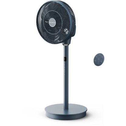 Ventilateur sur pied Rowenta Turbo Swift Silence QV5041F0 – oscillation 3D, 22 dB, 2-en-1
