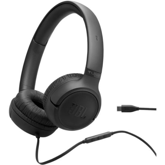 Casque filaire USB-C Hi-Res avec micro – JBL Tune 530C – noir