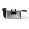Friteuse double 2 × 3 L 3300 W 2 thermostats – Livoo DOC217 – acier inoxydable