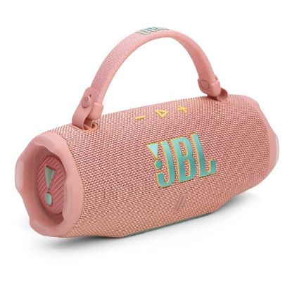 Enceinte portable JBL Charge 6 – IP68, 28 h, powerbank, Auracast – Rose