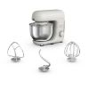 Robot pâtissier Moulinex Bake Essential QA1601 – bol inox 4,8 L, 800 W, 6 vitesses, écru