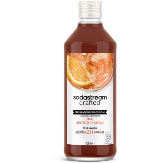 Cocktail Mixer SodaStream Spritz sans alcool 330 ml – jusqu'à 20 verres