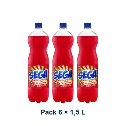 Sega Grenadine – pack de 6 bouteilles de 1,5 L