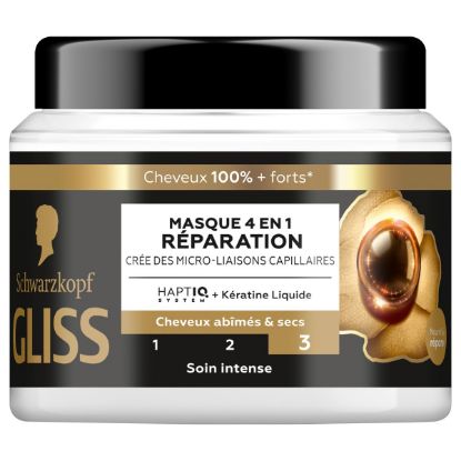 Gliss masque 4en1 ultimate repair réparation 400 ml