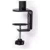 Support de bureau écran 15-32" et ordinateur portable 17" à pince - Nedis MMSISNB110BK