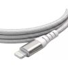 Câble renforcé USB-C vers Lightning MFi 2 m 60 W Force Power Lite, blanc