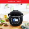 Multicuiseur Moulinex Cookeo Touch Wifi CE9028 – recettes illimitées, 13 programmes, 6 L, noir