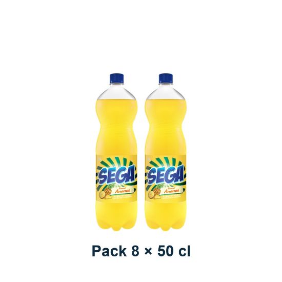 Sega Ananas – pack de 8 bouteilles de 50 cl