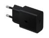 Chargeur secteur USB-C 15 W Power Delivery, vendu sans câble – Samsung EP-T1510 – noir