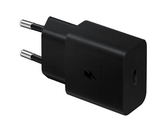 Chargeur secteur USB-C 15 W Power Delivery, vendu sans câble – Samsung EP-T1510 – noir