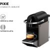 Machine à café à capsules Nespresso Krups Pixie YY5290FD – 19 bars, 0,7 L – Titane