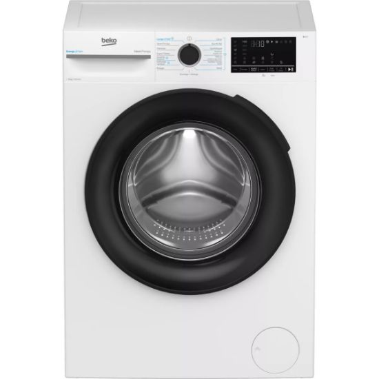 Lave-linge hublot 12 kg 1 400 tr/min Vapeur classe A-10 % - Beko BM3WFT412411B