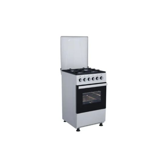 Cuisinière mixte 50 x 50 cm 4 feux gaz four électrique 52 L - Merlin M-5050CGFE-S