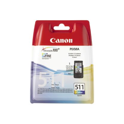 Cartouche d'encre Canon CL-511 couleur (9 ml)