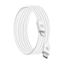 Câble USB-C vers Lightning MFi 1,2 m Big Ben, recyclé, blanc