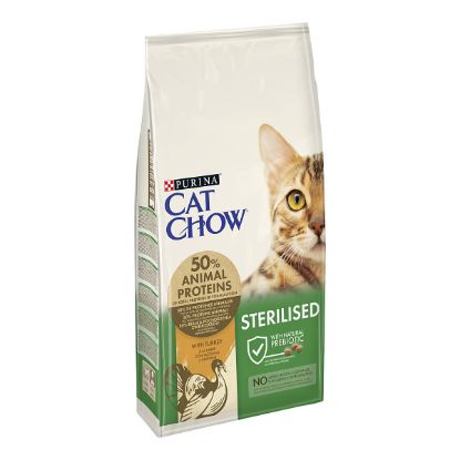 Croquettes chat stérilisé Purina Cat Chow dinde – 10 kg