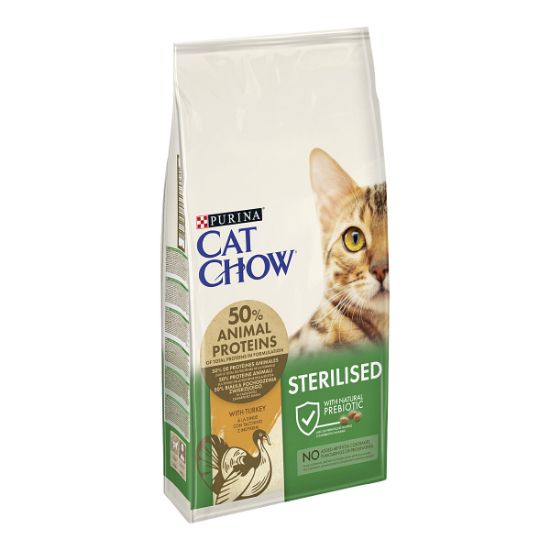 Croquettes chat stérilisé Purina Cat Chow dinde – 10 kg