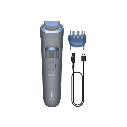 Tondeuse à barbe sans fil 20 hauteurs 0,5-10 mm 60 min étanche - Philips BT3615/15 Série 3000