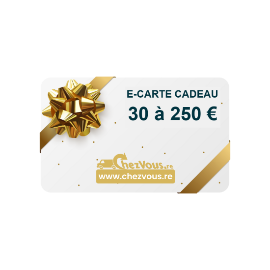 E-carte cadeau chezvous.re