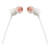 Écouteurs intra-auriculaires filaires jack avec micro – JBL Tune 110 – blanc