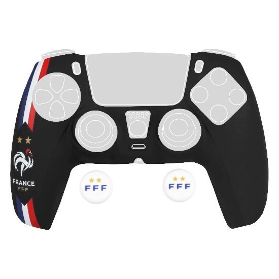 Kit de protection Konix Équipe de France (FFF) pour manette DualSense