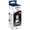 Bouteille d'encre Epson 113 EcoTank – noir pigmenté, 127 ml