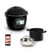 Multicuiseur Moulinex Cookeo Touch Wifi CE9028 – recettes illimitées, 13 programmes, 6 L, noir