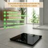 Pèse-personne électronique 180 kg, plateau verre trempé – Little Balance Starty SB – carbone