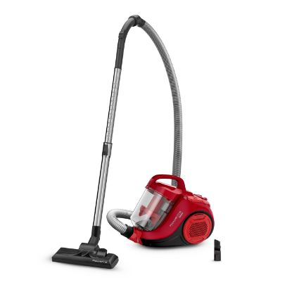 Aspirateur sans sac Rowenta Swift Power Cyclonic RO2913 – compact, 750 W, bac 1,2 L, rouge