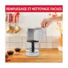 Cafetière filtre Moulinex Simpleo FG121B – 12 tasses, 1,1 L, porte-filtre pivotant, grise