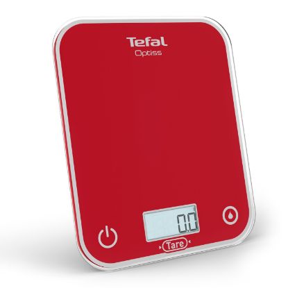 Balance de cuisine électronique Tefal Optiss BC50U – 5 kg, précision 0,5 g, framboise