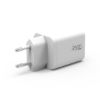 Chargeur secteur GaN Jaym 100 W : 2 USB-C + 1 USB-A, blanc