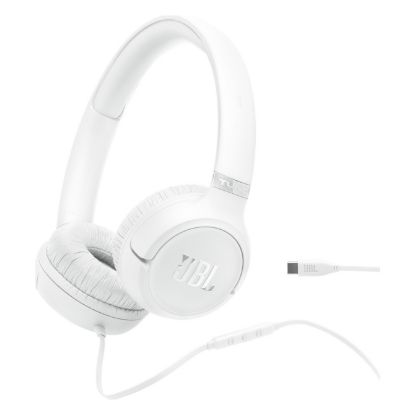 Casque filaire USB-C Hi-Res avec micro – JBL Tune 530C – blanc