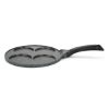 Poêle à pancakes 26 cm 4 empreintes aluminium forgé induction – Livoo MEP148 – gris
