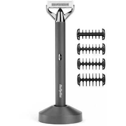 Tondeuse barbe et rasoir Babyliss X-Blade Super-X Metal OT996E – lame flexible, IPX7, 4 guides