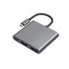 Adaptateur USB-C 3 en 1 : HDMI 4K, USB-A 3.0 et USB-C de charge – Vortex Electronics ADP_MAC