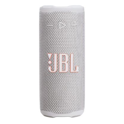 Enceinte portable JBL Grip – IP68, 14 h, lumière d'ambiance, Auracast – Blanc