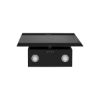 Hotte inclinée 60 cm 647 m³/h noire - Indesit IHVP66LMK