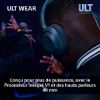 Casque Bluetooth à réduction de bruit basses ULT LDAC 50 h noir - Sony ULT WEAR WH-ULT900N