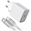 Pack Force Power Lite : chargeur USB-C 20 W + câble USB-C vers Lightning MFi 1,2 m