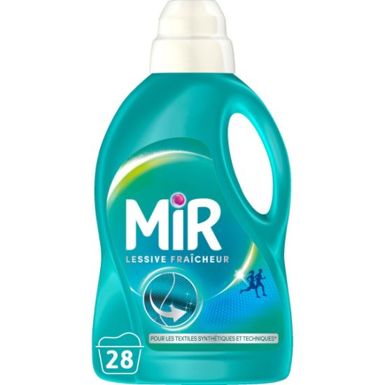 Mir lessive fraîcheur 28 lavages 1,40 L