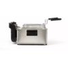 Friteuse double 2 × 3 L 3300 W 2 thermostats – Livoo DOC217 – acier inoxydable