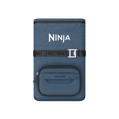 Glacière souple sac à dos Ninja FrostVault Go 17 L – 24 canettes, zone froide sèche – Bleu lagon FF124EUUKNV